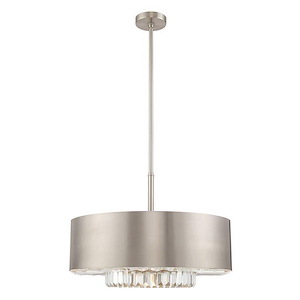 Madison - 6 Light Pendant in Glam Style - 24 Inches wide by 25 Inches high