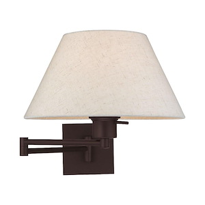 1 Light Swing Arm Wall Sconce