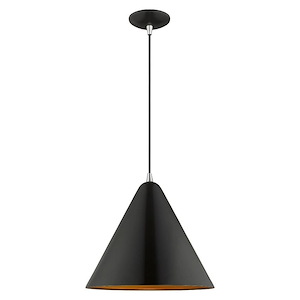 Dulce - 1 Light Pendant In Modern Style-18 Inches Tall and 14 Inches Wide