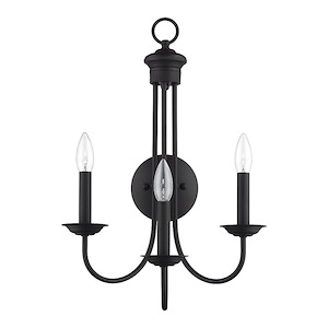Estate - 3 Light Wall Sconce-20.75 Inches Tall and 14 Inches Wide - 1337533