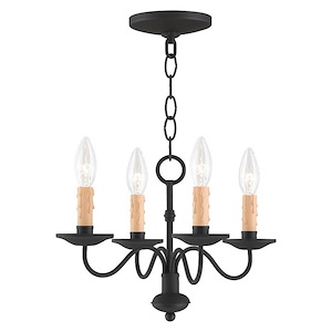 Heritage - 4 Light Mini Chandelier