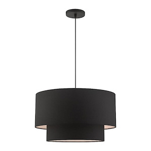Bainbridge - 3 Light Pendant in Mid Century Modern Style - 20 Inches wide by 15 Inches high