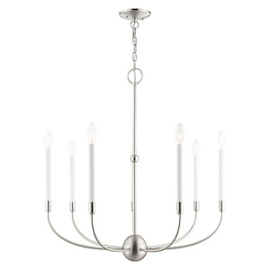 Clairmont - 7 Light Chandelier in Modern Style - 28 Inches wide by 30 Inches high