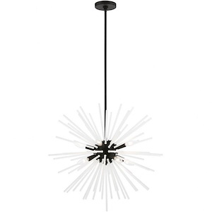 Uptown - 8 Light Pendant In Sparkling Style-30 Inches Tall and 25.75 Inches Wide