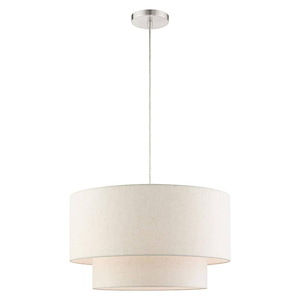 Meadow - 3 Light Pendant in Minimalist Style - 20 Inches wide by 15 Inches high