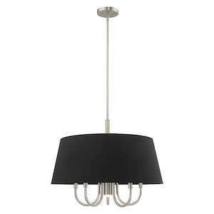 Belclaire - 6 Light Pendant in Contemporary Style - 24 Inches wide by 21.5 Inches high