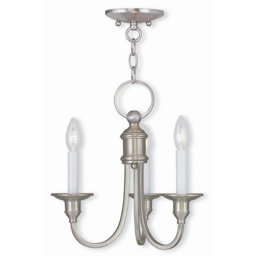 Cranford - 3 Light Convertible Mini Chandelier in Farmhouse Style - 14  Inches wide by 14 Inches high