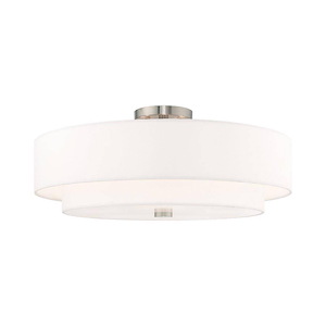 Meridian - 5 Light Semi-Flush Mount