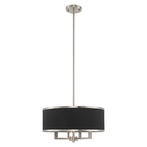 Park Ridge - 4 Light Pendant in New Traditional Style - 18 Inches wide by 18 Inches high