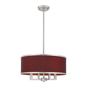 Park Ridge - 4 Light Pendant in Traditional Style - 18 Inches wide by 18 Inches high