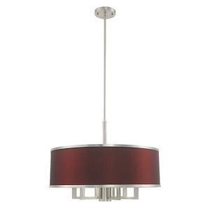 Park Ridge - 7 Light Pendant in New Traditional Style - 24 Inches wide by 20.25 Inches high