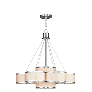 Park Ridge - 7 Light Chandelier in New Traditional Style - 26 Inches wide by 26 Inches high