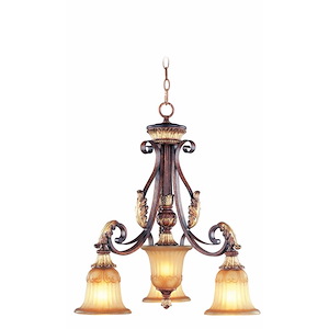 Villa Verona - 4 Light Chandelier in Mediterranean Style - 23.75 Inches wide by 24.75 Inches high