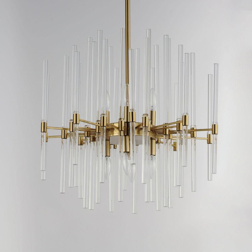 Maxim Lighting - 38405CLHR - Divine - 8 Light Chandelier In Glam