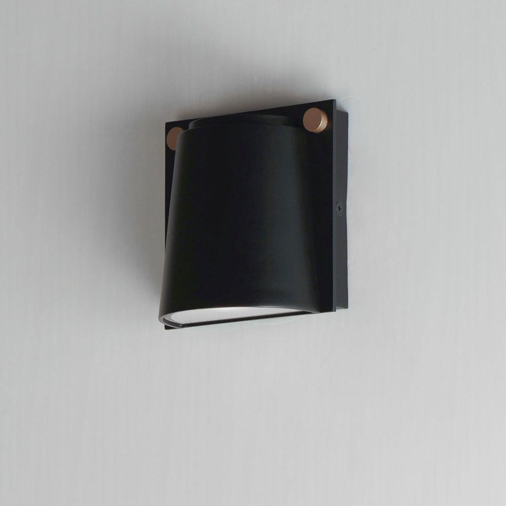 Maxim Lighting - 42120BKAB - Rivet - 8W 1 LED Outdoor Wall Mount