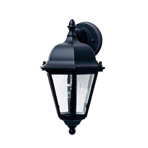 Westlake-1 Light Outdoor Wall Lantern in Mediterranean style-9.5 Inches wide by 24 inches high