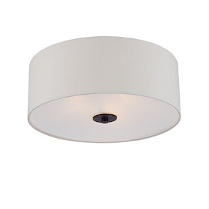 Bongo-Three Light Semi Flush Mount-18 Inches wide by 7.75 inches high - 605025