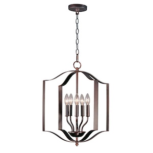 Provident-Five Light Pendant-18 Inches wide by 21 inches high