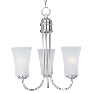 Logan-Three Light Chandelier in Modern style-17 Inches wide by 19 inches high - 451744