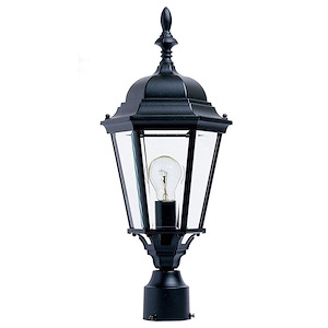 Westlake-One Light Outdoor Pole/Post Lantern in Mediterranean style-9.5 Inches wide by 21 inches high - 214013