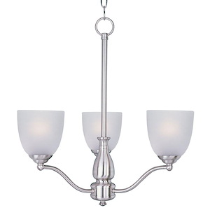 Stefan-Three Light Chandelier in Contemporary style-21 Inches wide by 22 inches high - 451738