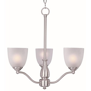 Stefan-Three Light Chandelier in Contemporary style-21 Inches wide by 22 inches high - 451738