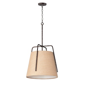 Pitchfork-1 Light Large Pendant-19 Inches wide by 31.75 inches high - 1213710