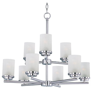 Corona-Nine Light Chandelier in Contemporary style-28 Inches wide by 23 inches high - 451729