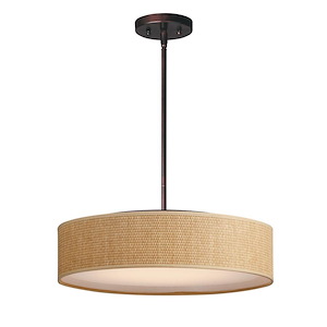 Prime-32.5W 5 LED Pendant-20 Inches wide by 6.5 inches high - 1027585