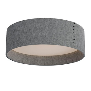 Prime - 32W 1 LED Flush Mount In Modern Style-7.88 Inches Tall and 25 Inches Wide - 1284151