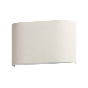 Prime - 277V 10W 1 LED Wide Wall Sconce In Transitional Style-8.25 Inches Tall and 13 Inches Wide - 1265819