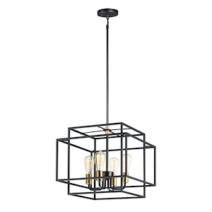 Liner-Four Light Pendant-17.75 Inches wide by 16.75 inches high - 819437