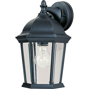 Cast-One Light Outdoor Wall Mount in Early American style-8 Inches wide by 12 inches high - 1090257