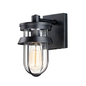 Breakwater-One Light Outdoor Wall Sconce-5.75 Inches wide by 10 inches high
