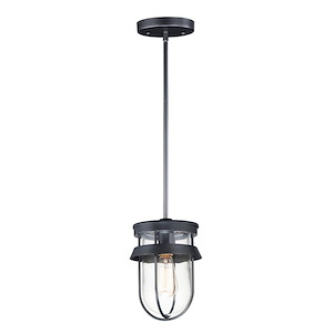 Breakwater-1 Light Outdoor Pendant-7 Inches wide by 10 inches high