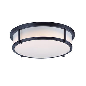 Rogue-3 Light Flush Mount-17 Inches wide by 5.25 inches high
