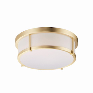 Rogue - 16W 1 LED Flush Mount-5 Inches Tall and 13 Inches Wide - 1284069