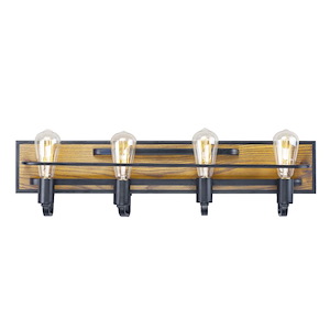 Black Forest- 4 Light Bath Vanity-7.25 inches high - 819396