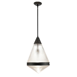 Hargreaves - 1 Light Pendant-22 Inches Tall and 13.5 Inches Wide - 1342345