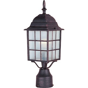 North Church - 1 Light Outdoor Post Mount-17 Inches Tall and 6 Inches Wide - 1309405