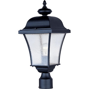 Senator-1 Light Outdoor Pole/Post Mount in Mediterranean style-9 Inches wide by 20 inches high