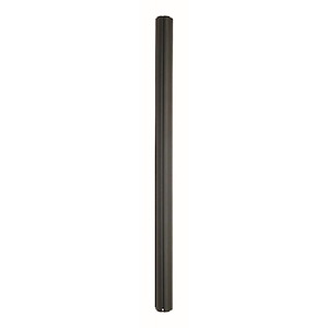 Accessory-Burial Pole with Photo Cell in Traditional style-3 Inches wide by 84 inches high - 1027522