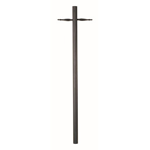 Accessory-Burial Pole with Photo Cell in Traditional style-19 Inches wide by 84 inches high - 214083