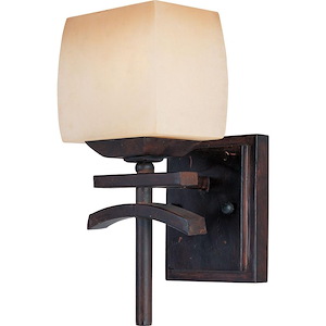 Asiana-1 Light Wall Sconce in Far East style-5.5 Inches wide by 12 inches high - 64116