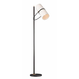 Oscar-2 Light Floor Lamp-11.75 Inches wide by 70.25 inches high - 1213598