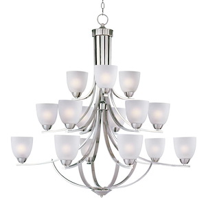 Axis-Fifteen Light 3-Tier Chandelier in Transitional style-43 Inches wide by 40.25 inches high - 451721