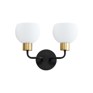 Coraline-2 Light Wall Sconce-14.5 Inches wide by 10.5 inches high - 1025088