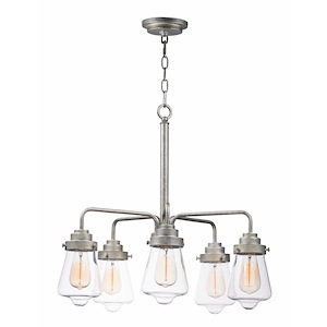 Cape Cod-5 Light Chandelier-26 Inches wide by 23.5 inches high