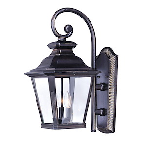 Knoxville-Outdoor Wall Lantern Early American in Early American style-9 Inches wide by 18.5 inches high - 451719