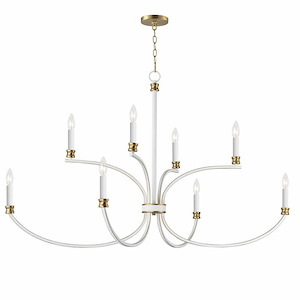 Charlton - 9 Light 3-Tier Chandelier In Traditional Style-28.25 Inches Tall and 30 Inches Wide
